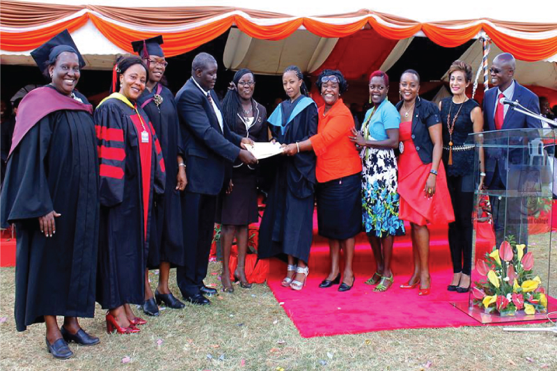 Utalii College – Best Female Student In Tourism - 2014